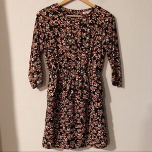 Forever 21 floral peplum dress